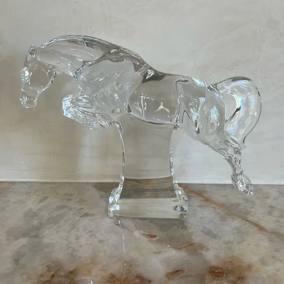 BACCARAT Cheval Jumping Horse Racing Derby Home Decor #0NN04 Made in France - Picture 8 of 12